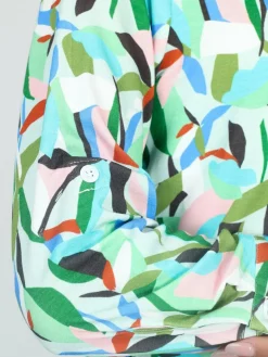 Vicci Germany Blusen*Damen Bluse grün bedruckt