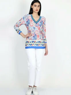 Vicci Germany Blusen*Damen Bluse mehrfarbig bedruckt