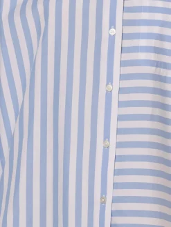 Marie Lund Blusen*Damen Bluse blau gestreift