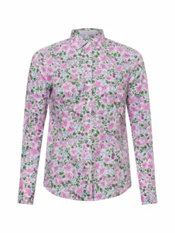 brookshire Blusen*Damen Bluse mehrfarbig pink gemustert