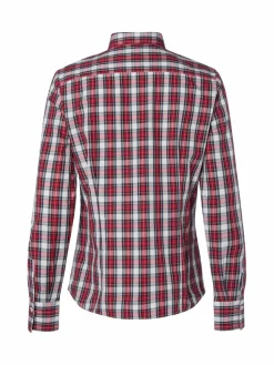 brookshire Blusen*Damen Bluse rot weiß kariert