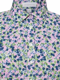 brookshire Blusen*Damen Bluse mehrfarbig altrosa gemustert