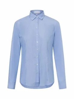 brookshire Blusen*Damen Bluse hellblau strukturiert