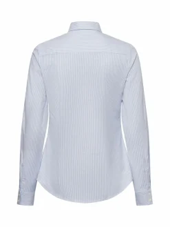Marie Lund Blusen*Damen Bluse hellblau weiß gestreift