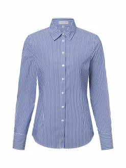 Marie Lund Blusen*Damen Bluse weiß marine gestreift