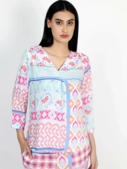 Vicci Germany Blusen*Damen Bluse mehrfarbig bedruckt