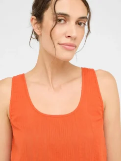 Mustang Blusen*Damen Bluse orange uni