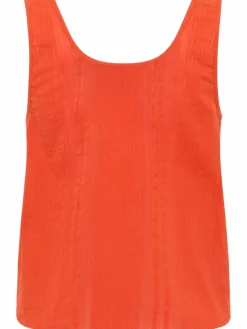 Mustang Blusen*Damen Bluse orange uni