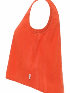 Mustang Blusen*Damen Bluse orange uni