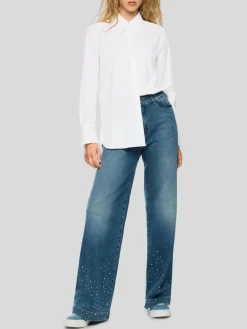 Marc Cain Blusen*Damen Bluse weiß uni