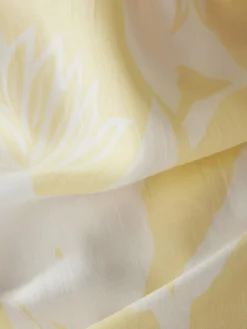 LCMT Blusen*Damen Bluse gelb gemustert