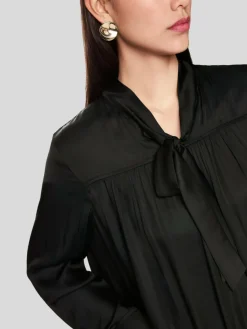 Marc Cain Blusen*Damen Bluse schwarz uni