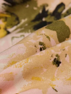 zero Blusen*Damen Bluse rosa gelb gemustert