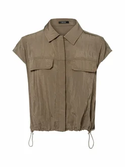 Opus Blusen*Damen Bluse - Fropi khaki uni