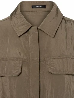 Opus Blusen*Damen Bluse - Fropi khaki uni