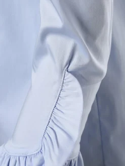 MOS MOSH Blusen*Damen Bluse - Mattie hellblau uni