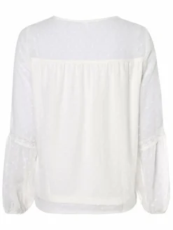 Vila Blusen*Damen Bluse - VIEdee ecru uni