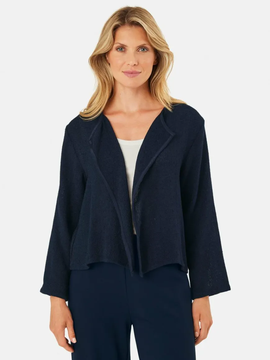 Masai Pullover & Strickjacken*Damen Blusenjacke marine uni