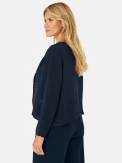 Masai Pullover & Strickjacken*Damen Blusenjacke marine uni