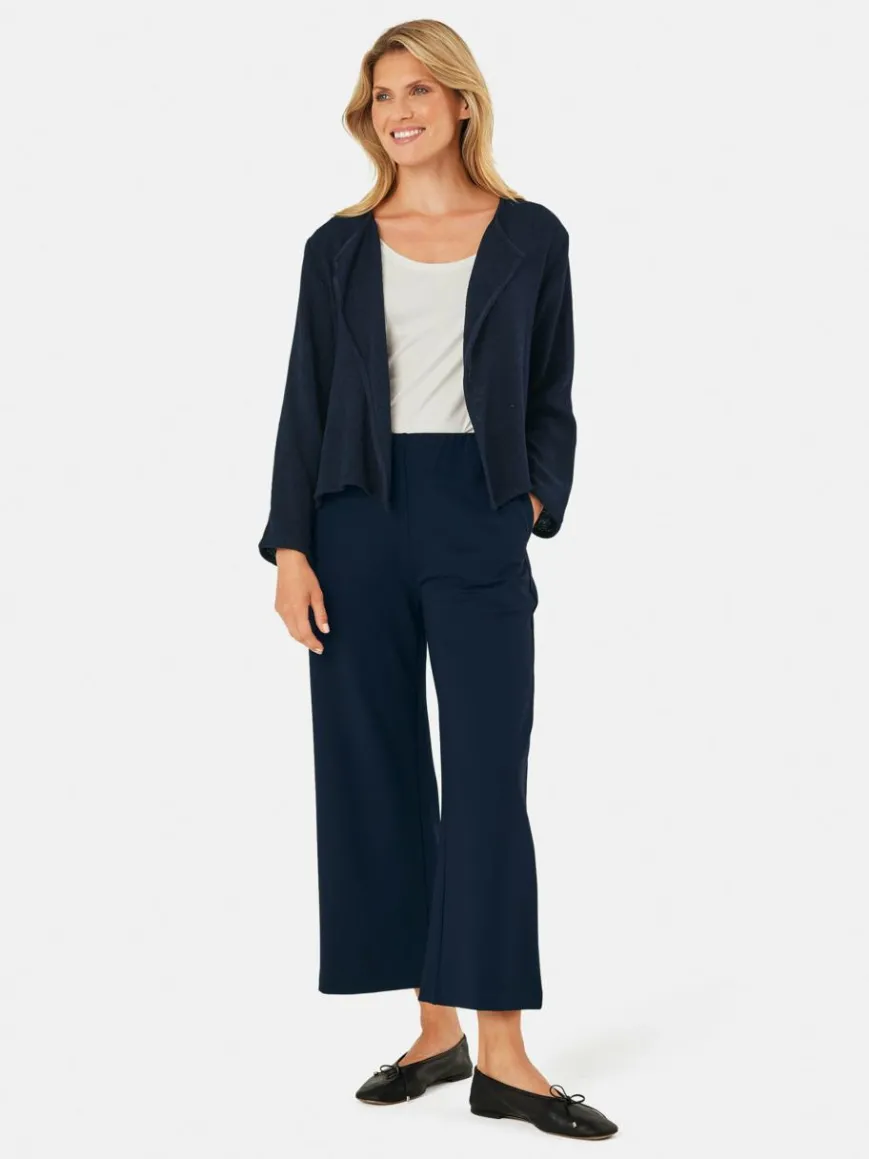 Masai Pullover & Strickjacken*Damen Blusenjacke marine uni