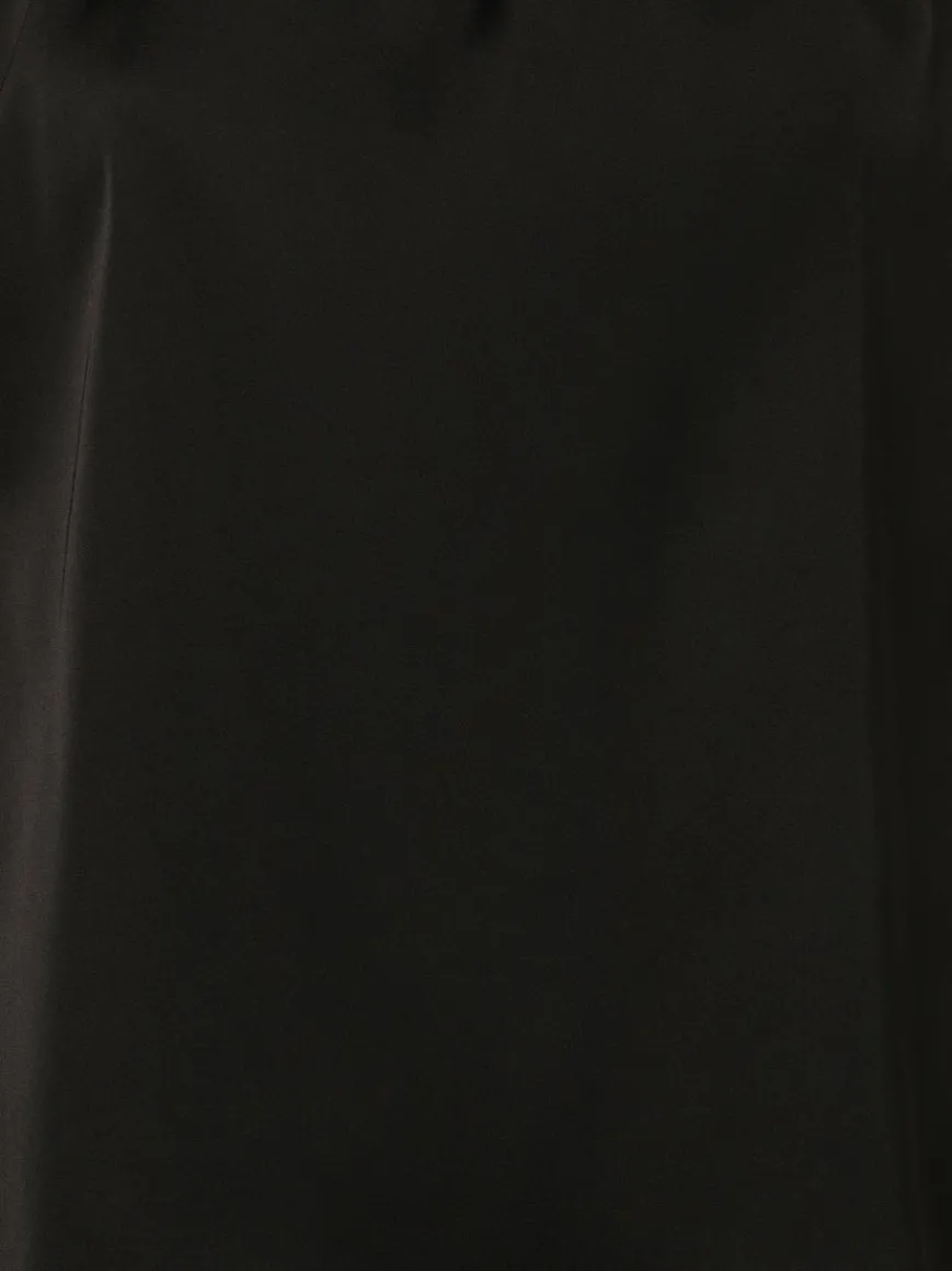 comma Blusen*Damen Blusenshirt schwarz uni