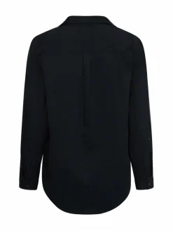 Marie Lund Blusen*Damen Blusenshirt schwarz uni