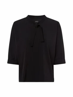 Marc Cain Sports Blusen*Damen Blusenshirt schwarz uni