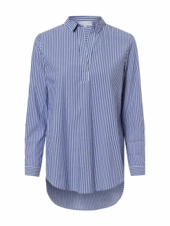 Marie Lund Blusen*Damen Blusenshirt blau weiß gestreift