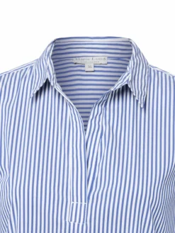 Marie Lund Blusen*Damen Blusenshirt weiß blau gestreift