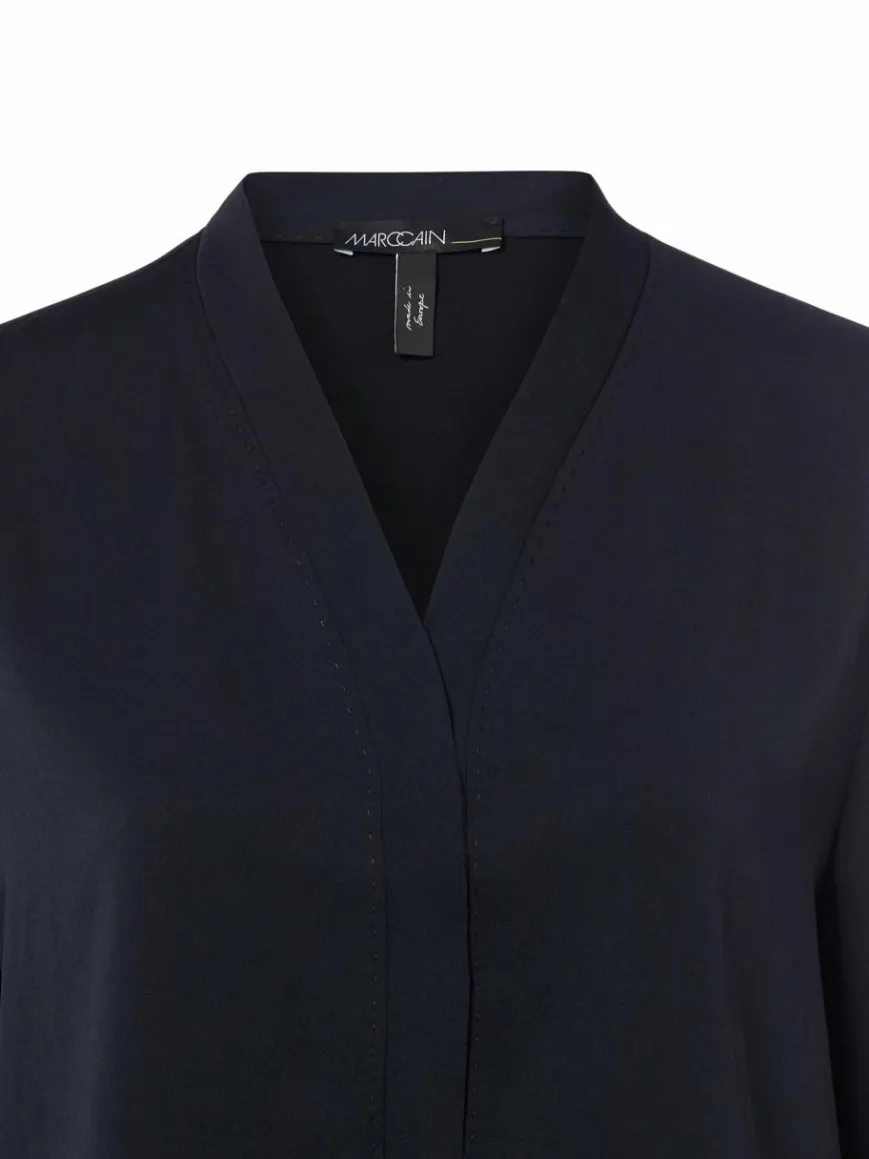 Marc Cain Collections Blusen*Damen Blusenshirt marine uni