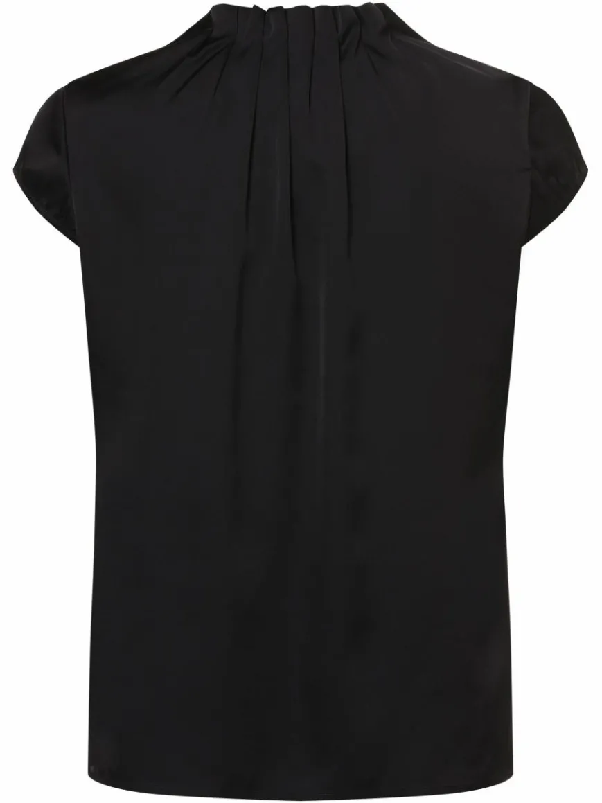 comma Blusen*Damen Blusenshirt marine uni