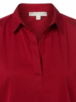 Marie Lund Blusen*Damen Blusenshirt bordeaux uni
