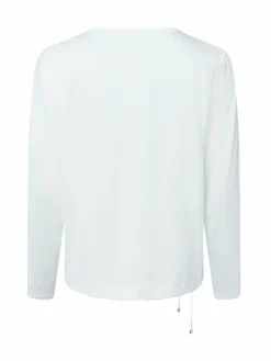Monari Blusen*Damen Blusenshirt ecru uni