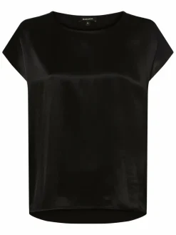 More & More Blusen*Damen Blusenshirt schwarz uni