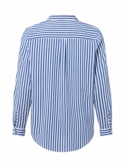 Marie Lund Blusen*Damen Blusenshirt weiß royal gestreift