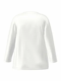 Frank Walder Blusen*Damen Blusenshirt ecru weiß uni