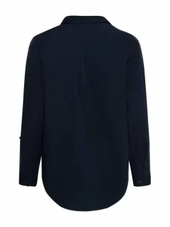 Marie Lund Blusen*Damen Blusenshirt marine uni