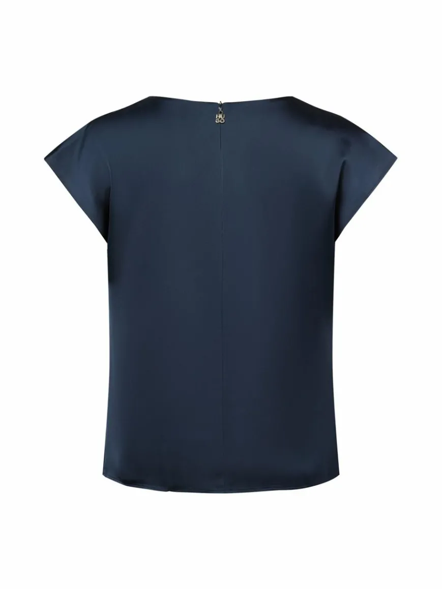 HUGO Blusen*Damen Blusenshirt - Cimya marine uni
