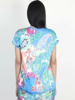 Vicci Germany Blusen*Damen Blusentop mehrfarbig gemustert