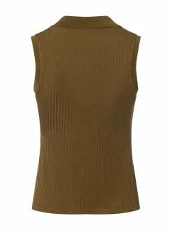 zero Blusen|Shirts & Tops*Damen Blusentop oliv uni