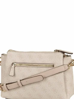 GUESS Taschen & Rucksäcke*Damen Bodybag - Noelle II Tri Comp CB 72120 Logo weiß uni