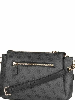 GUESS Taschen & Rucksäcke*Damen Bodybag - Noelle II Tri Comp CB 72120 Logo grau uni