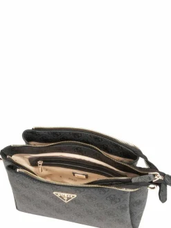 GUESS Taschen & Rucksäcke*Damen Bodybag - Noelle II Tri Comp CB 72120 Logo grau uni
