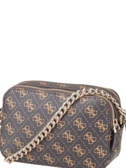 GUESS Taschen & Rucksäcke*Damen Bodybag - Noelle II CB Camera 72140 Logo braun uni