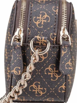 GUESS Taschen & Rucksäcke*Damen Bodybag - Noelle II CB Camera 72140 Logo braun uni