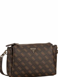 GUESS Taschen & Rucksäcke*Damen Bodybag - Noelle II Tri Comp CB 72120 Logo braun uni