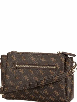 GUESS Taschen & Rucksäcke*Damen Bodybag - Noelle II Tri Comp CB 72120 Logo braun uni