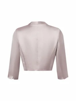 Marie Lund Blazer*Damen Bolero kitt uni