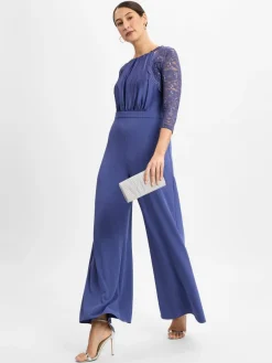 Swing Blazer*Damen Bolero blau uni