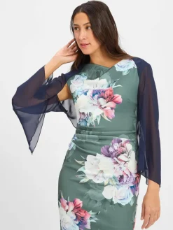 Swing Pullover & Strickjacken|Schals & Tücher*Damen Bolero marine uni